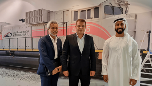 Etihad Rail - dzelzceļa tīkla izveide un attīstība Apvienotajos Arābu Emirātos