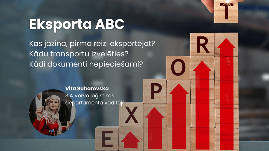Vebinārā “Eksporta ABC” piedalās arī SIA Vervo pārstāve