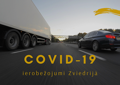 Covid-19 ierobežojumi, iebraucot Zviedrijā