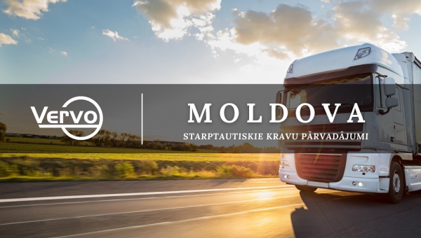 Kravu pārvadājumi uz Moldovu – izdevīgi ar SIA Vervo!