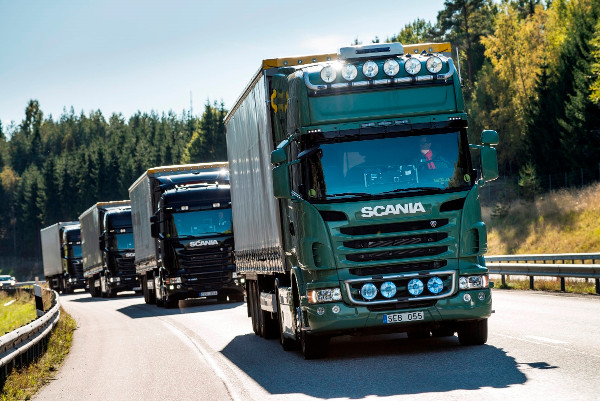 Truck platooning is the next step for sustainable road transport