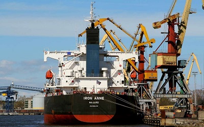 Ventspils ostas termināļu kravu apgrozījums oktobrī 1,4 miljoni tonnu