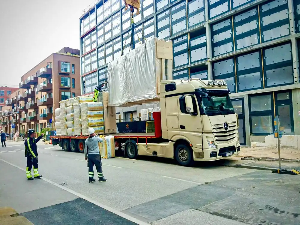 Salikto kravu piegāde Portugāle